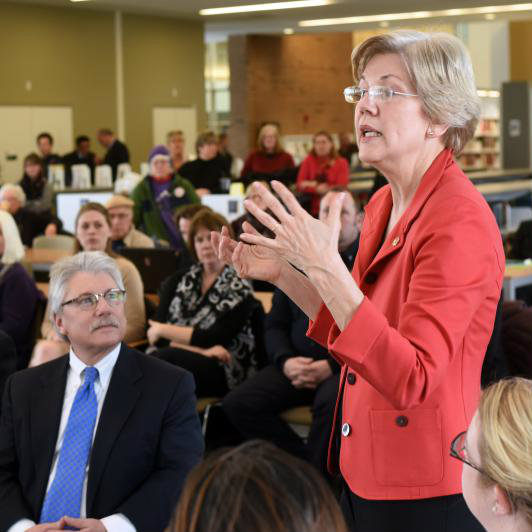 Sen Warren at GCC