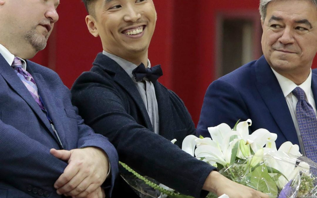 New Bedford High School’s Takeru Nagayoshi is Mass. Teacher of the Year